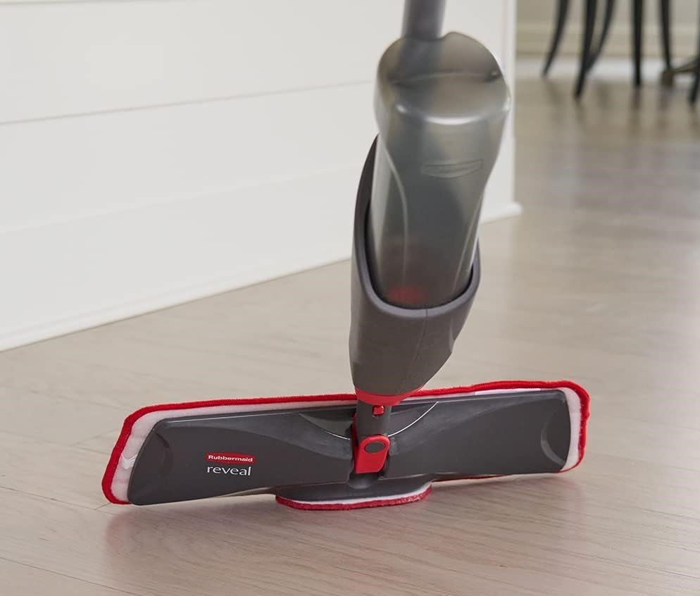 Rubbermaid Microfiber Cleaning Solution Refillable Spray Mop